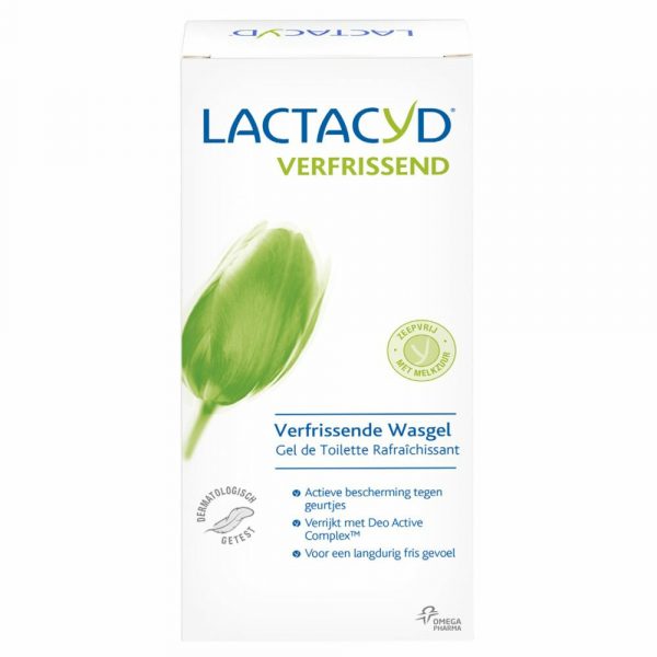 4x Lactacyd Wasgel Verfrissend 200 ml