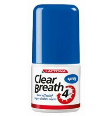 6x Lactona Clear Breath Mondspray 25 ml