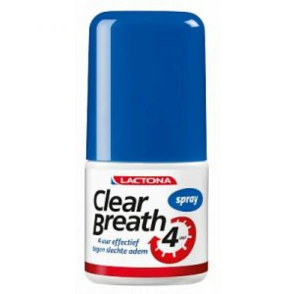 6x Lactona Clear Breath Mondspray 25 ml