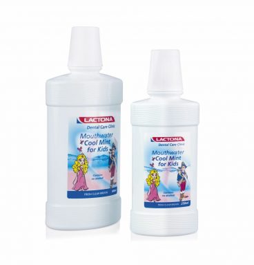 10x Lactona Mondwater Kids 250 ml