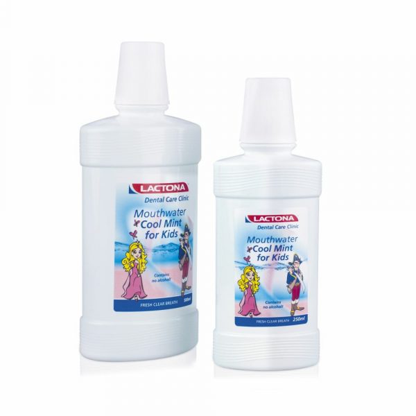 10x Lactona Mondwater Kids 250 ml