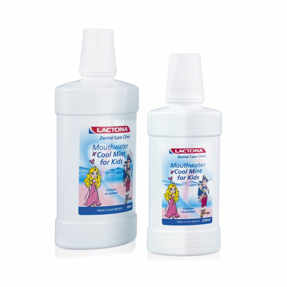 10x Lactona Mondwater Kids 250 ml