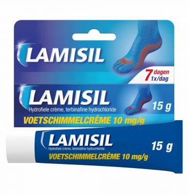 Lamisil Voetschimmelcreme 10mg/g 15 gr