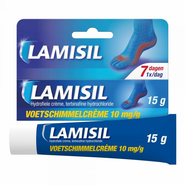 Lamisil Voetschimmelcreme 10mg/g 15 gr