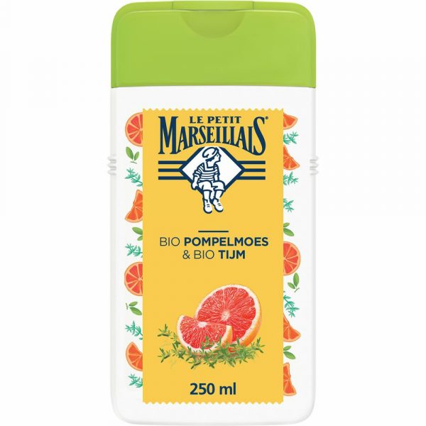 Le Petit Marseillais Douchegel BIO Pompelmoes&BIO Tijm 250 ml