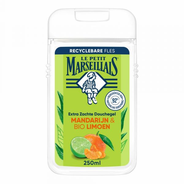 Le Petit Marseillais Douchegel Mandarijn&BIO Limoen 250 ml