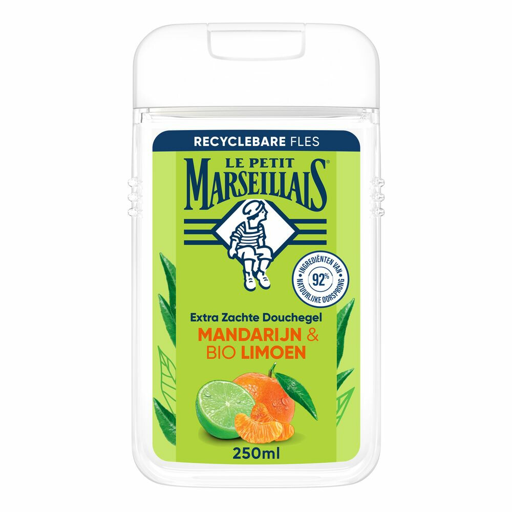 Le Petit Marseillais Douchegel Mandarijn&BIO Limoen 250 ml