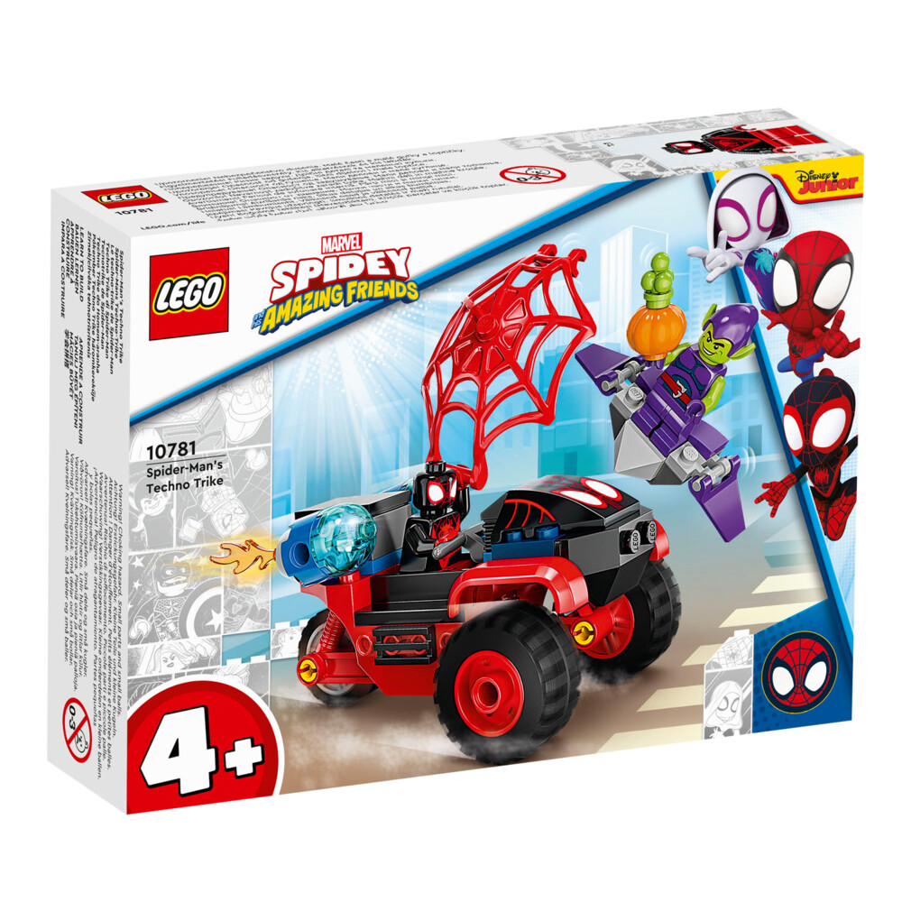 Lego 10781 Super Heroes 4+ Spider-Man Techno Trike