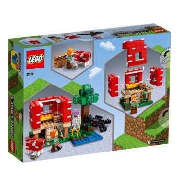 Lego 21179 Minecraft Mushroom 2022