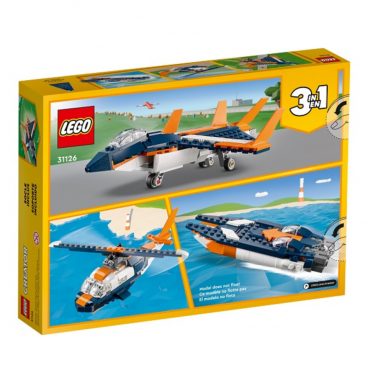 Lego 31126 Creator Supersonic Straalvliegtuig