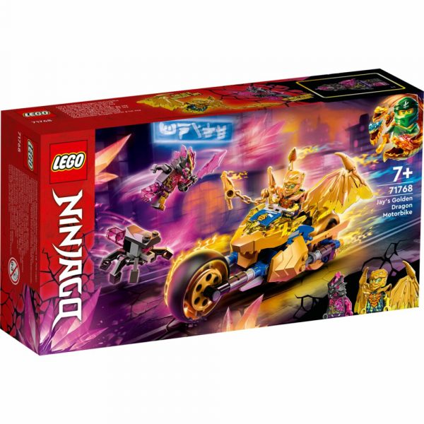 Lego 71768 Ninjago Jays Gouden Drakenmotor