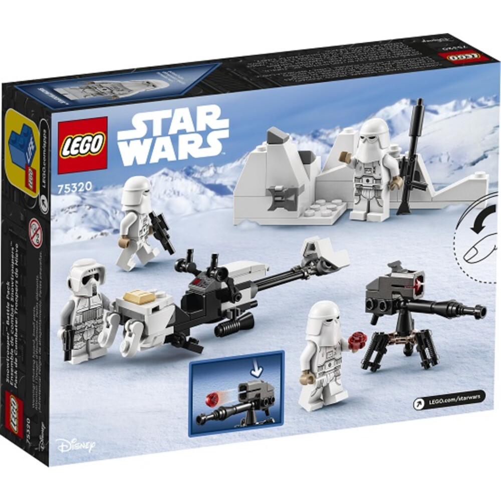 Lego 75320 Starwars Snowtrooper Battle Pack Set