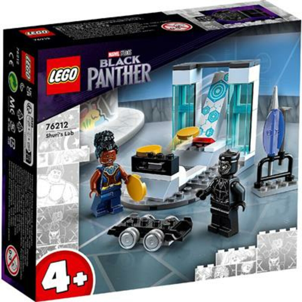 Lego 76212 Super Heroes 4+ Black Panther Shuri Lab