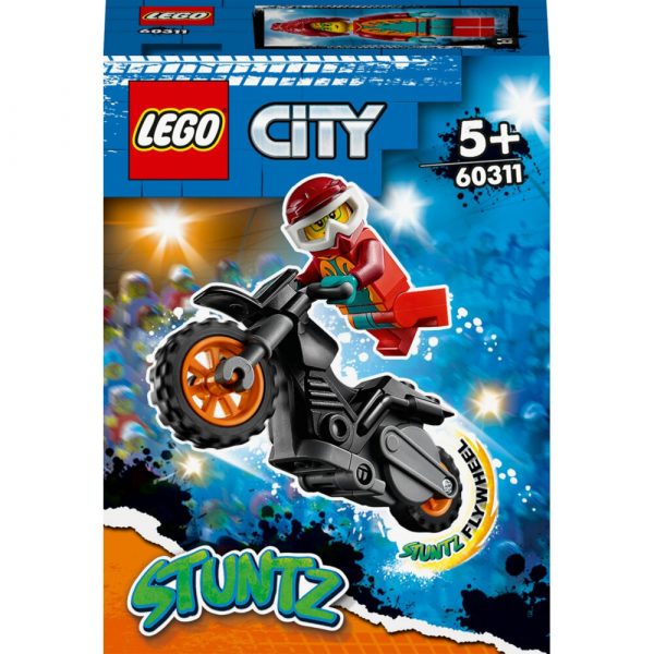 Lego City Stuntz 60311 Vuur Stuntmotor