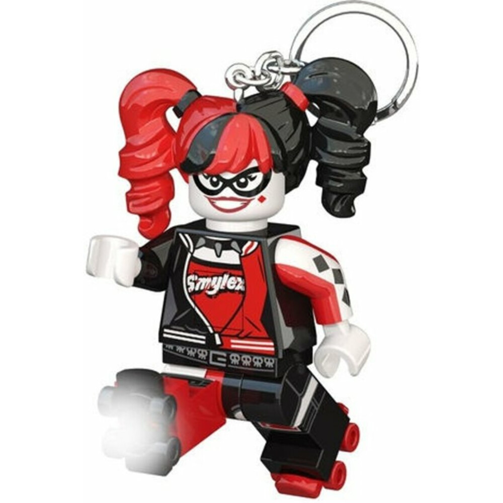 Lego Sleutelhanger met LED Licht Batman Harley Quinn