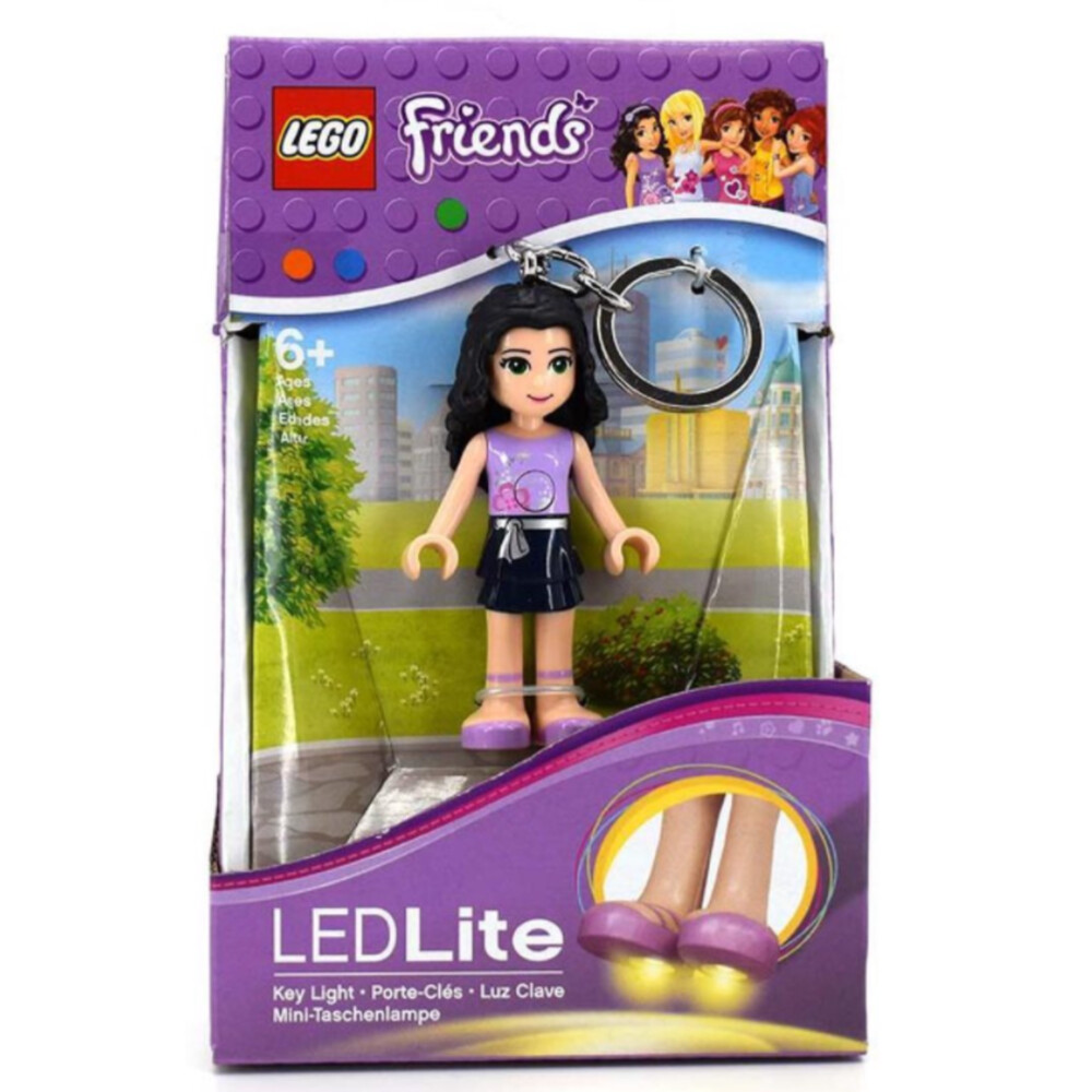 Lego Sleutelhanger met LED Licht Friends Emma