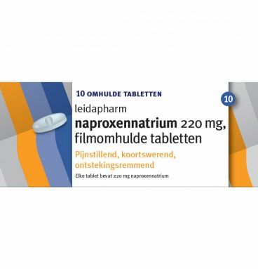 Leidapharm Naproxennatrium 220 mg 10 tabletten