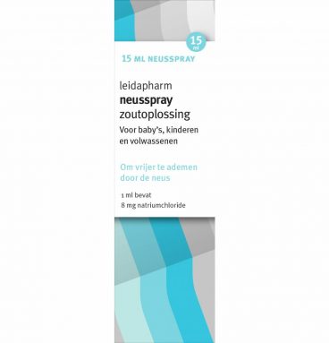 Leidapharm Neusspray Zoutoplossing 15 ml