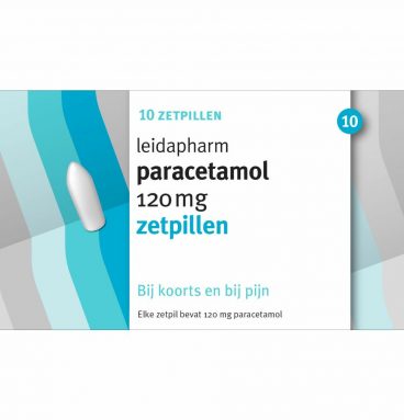 Leidapharm Paracetamol 120 mg 10 zetpillen