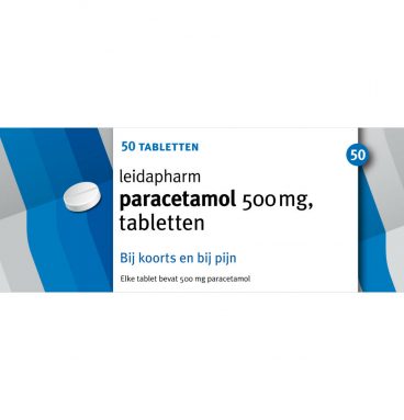 Leidapharm Paracetamol 500 mg 50 tabletten