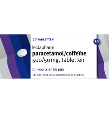 Leidapharm Paracetamol / Coffeine 500 mg / 50 mg 50 tabletten