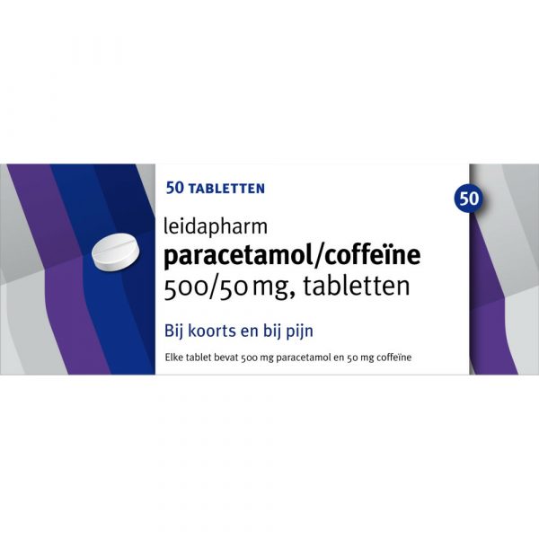 Leidapharm Paracetamol / Coffeine 500 mg / 50 mg 50 tabletten