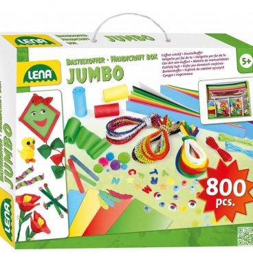 Lena Creatief Knutselkoffer Jumbo 800 Onderdelen