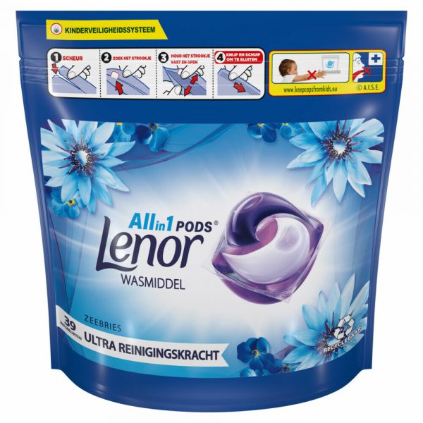 Lenor Wasmiddel All-in-1 Pods Zeebries 37 stuks