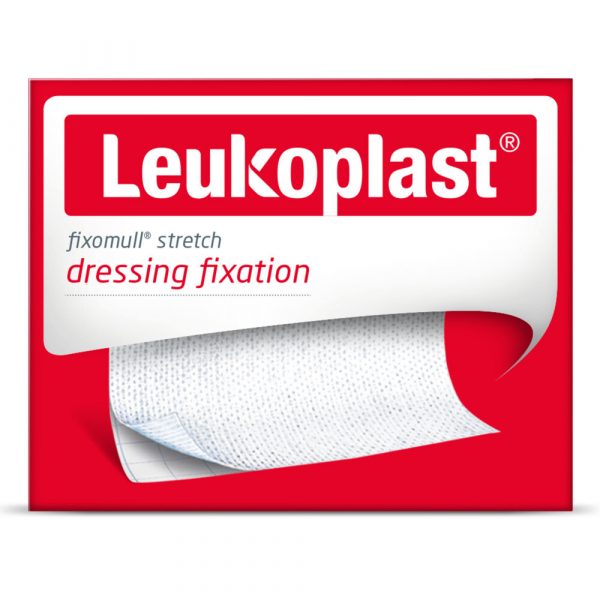 3x Leukoplast Fixomull Stretch fixatiepleister 10 cm x 10 m 1 rol