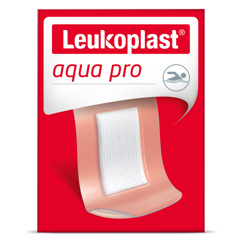 2x Leukoplast Pleister Aqua Pro 10 stuks