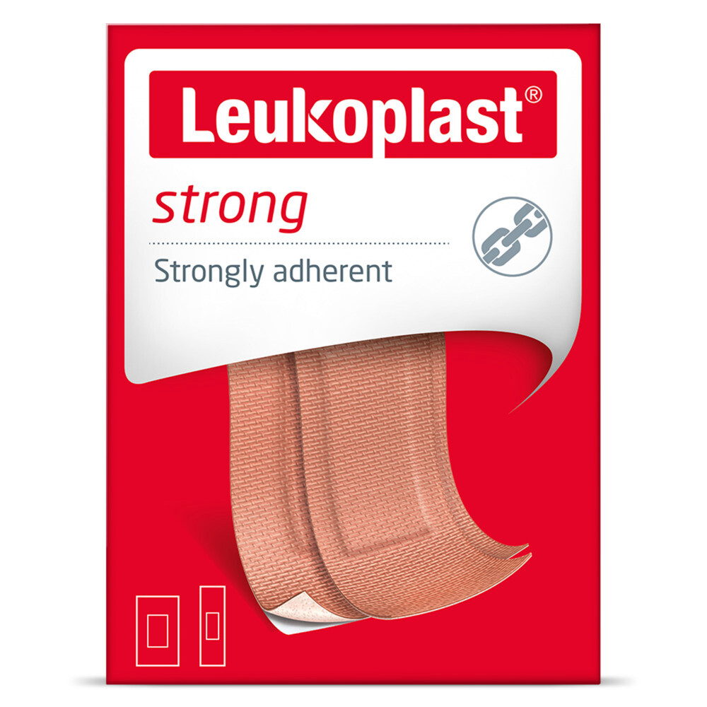 10x Leukoplast Pleister Sterk 20 stuks