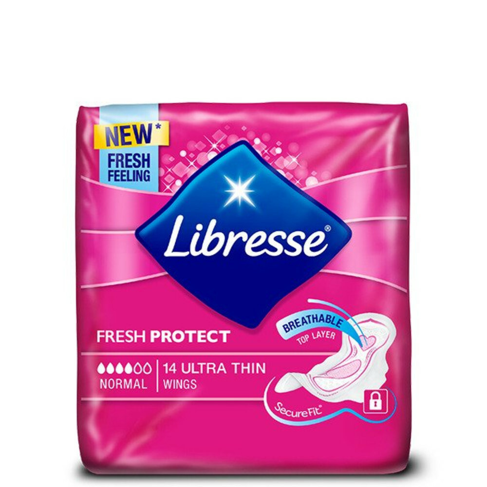 Libresse Maandverband Ultra Thin Normal Wing 14 stuks