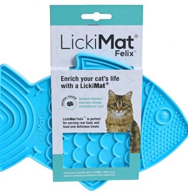 Lickimat Felix Kat Turquoise 22 cm