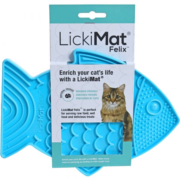 Lickimat Felix Kat Turquoise 22 cm