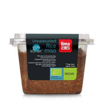 3x Lima Miso Rijst 25% minder Zout 300 gr