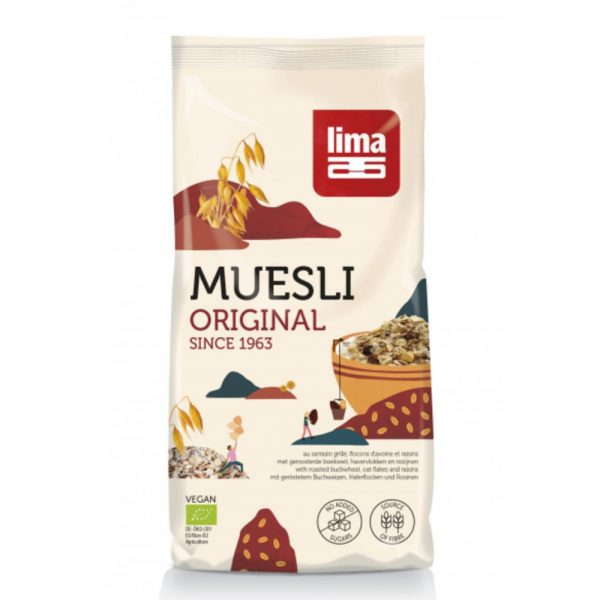 3x Lima Muesli Original 1 Kg