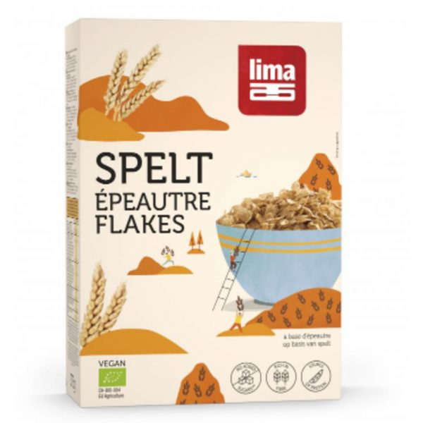 3x Lima Speltflakes 350 gram