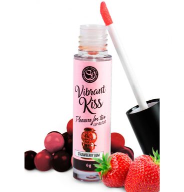 Lipgloss Vibr Kiss Strawberry