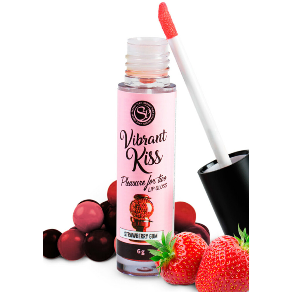 Lipgloss Vibr Kiss Strawberry