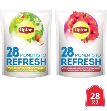 3x Lipton Thee Refresh 2 x 28 stuks