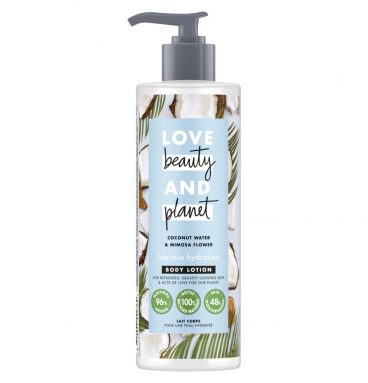 Love Beauty and Planet Body Lotion Coconut Water en Mimosa Flower 400 ml