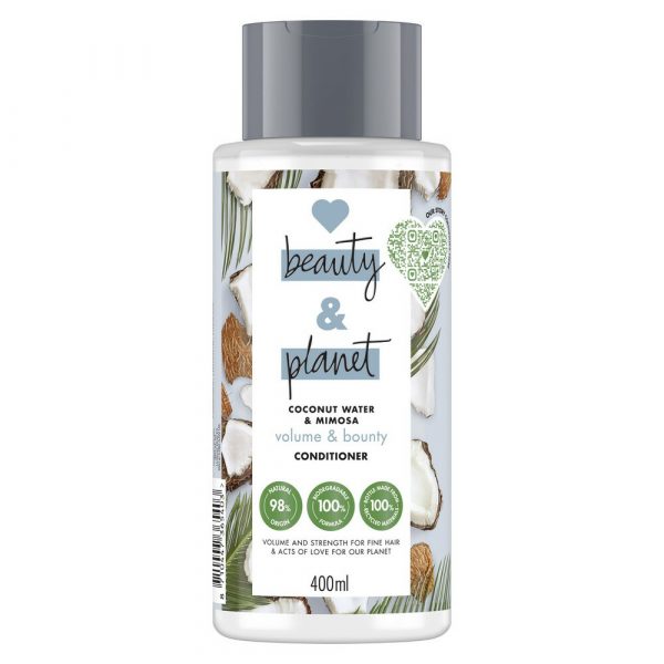 6x Love Beauty and Planet Conditioner Coconut Water en Mimosa Flower 400 ml