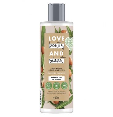 6x Love Beauty and Planet Showergel Majestic Moisture 400 ml