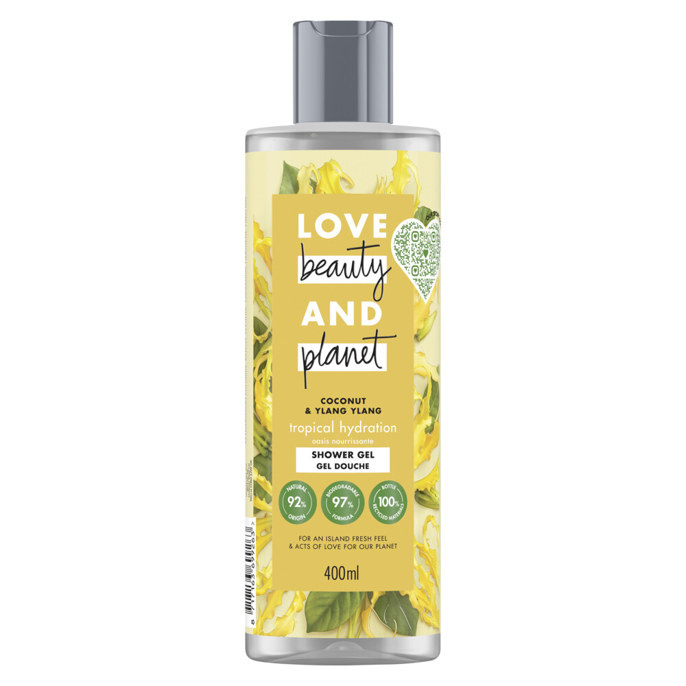 Love Beauty and Planet Showergel Tropical Hydration 400 ml