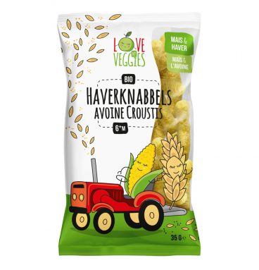 6x Love My Veggies Haverknabbels 35 gr