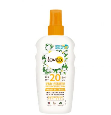 12x Lovea Sun Zonnebrand Spray SPF 20 150 ml