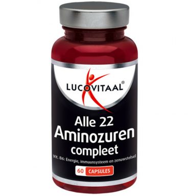 3x Lucovitaal Aminozuren Compleet + Vitamine B6 60 capsules