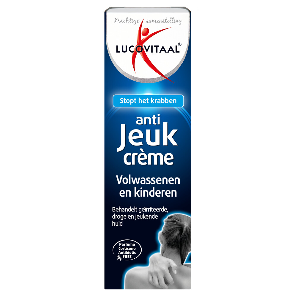 3x Lucovitaal Anti-Jeuk Crème 50 ml