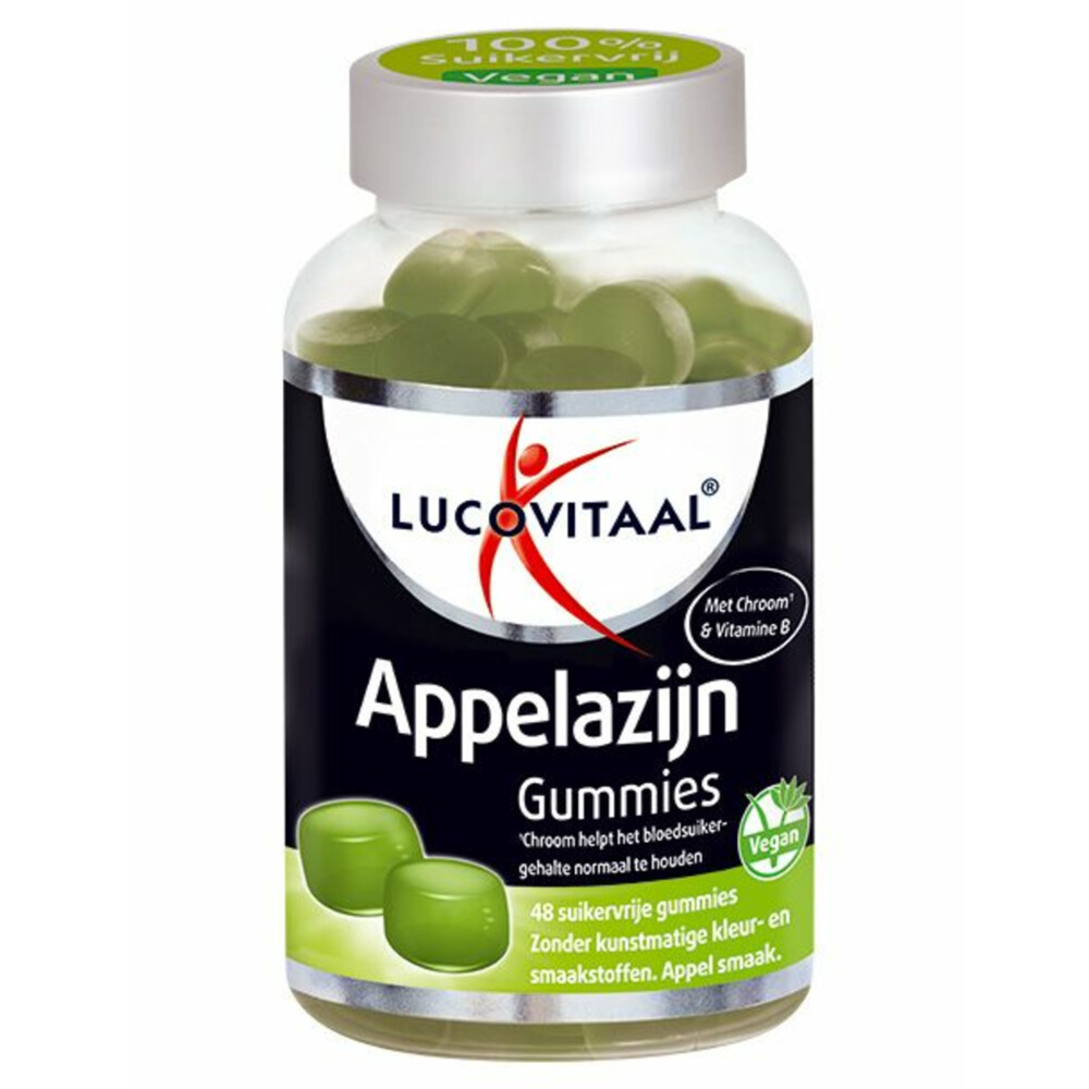 Lucovitaal Appelazijn Gummies 48 gummies