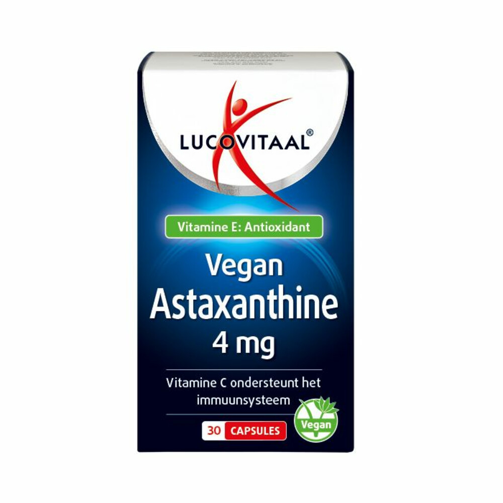 Lucovitaal Astaxanthine 4 mg 30 capsules